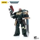 Warhammer 40k Actionfigur 1/18 Black Templars Sword Brethren Brother Lombast 12 cm